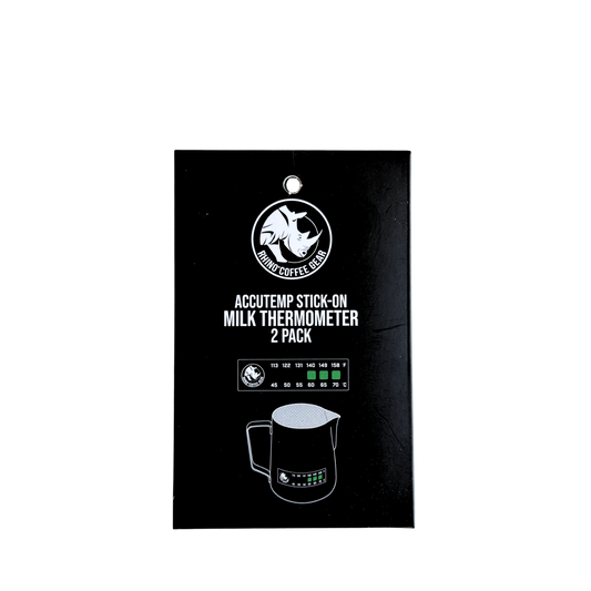 Rhino Accutemp Stick-on Thermometer Milk Jug Pitcher Temperature 2pk