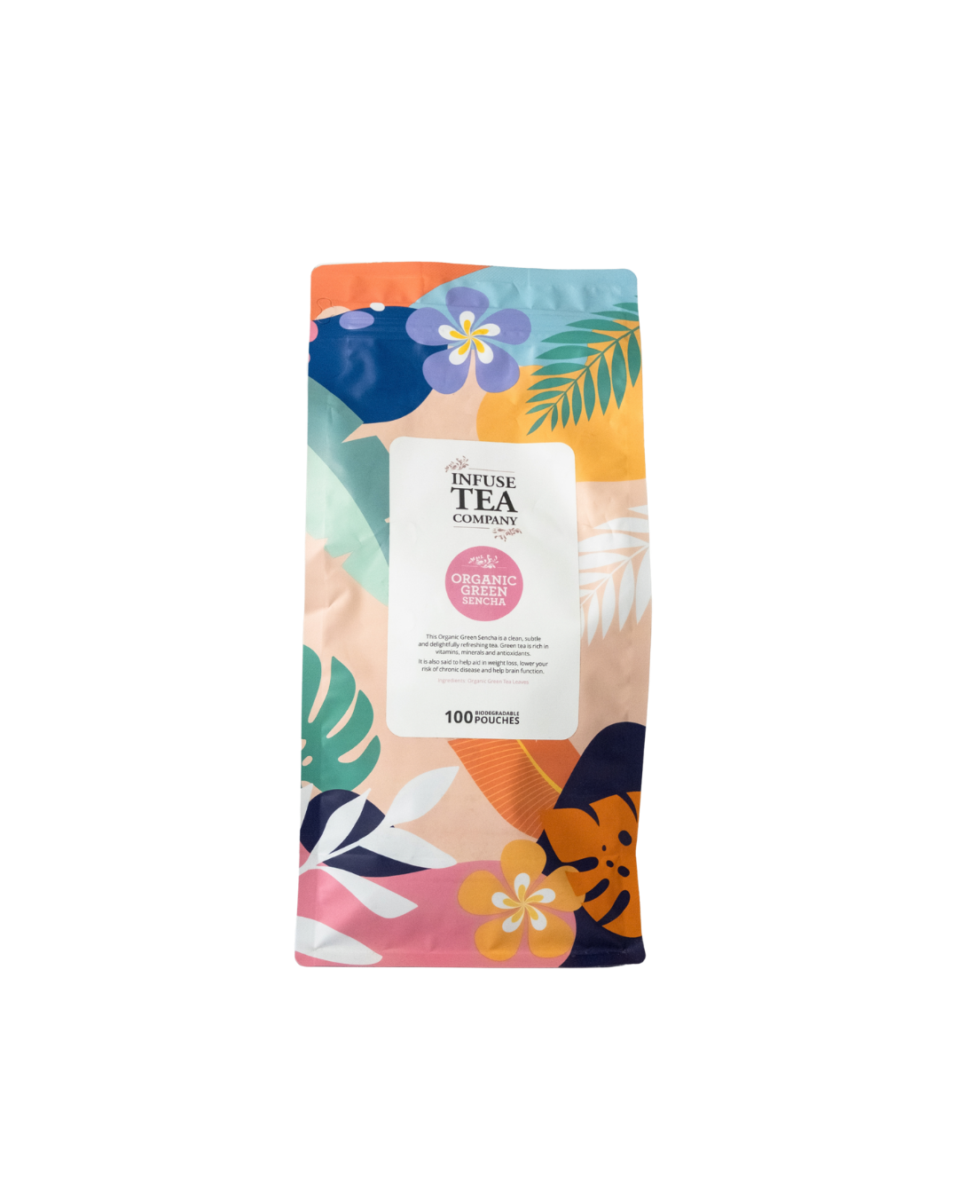 Infuse Tea - Organic Green Sencha - 100 Pouches