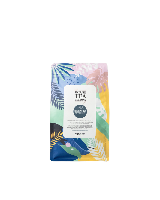Infuse Tea – Organic Peppermint – 250g Loose Leaf